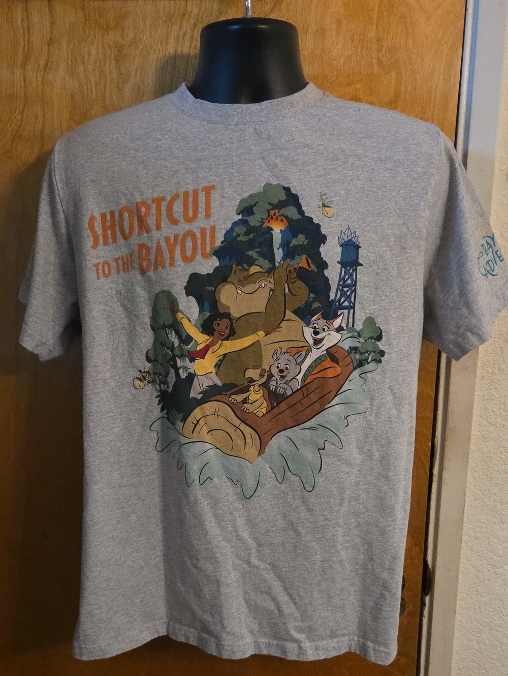 Disney Tiana’s Shortcut To Bayou Adventure Adult Shirt Size Large